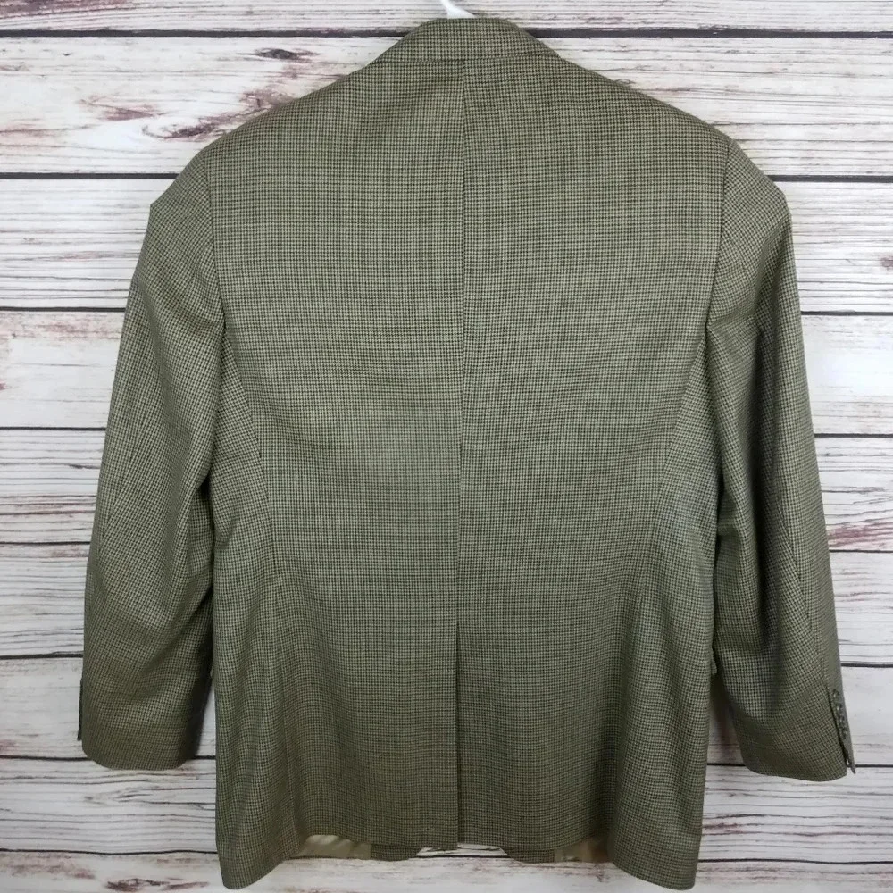 Brooks Brothers 42 XL Houndstooth Blazer Jacket